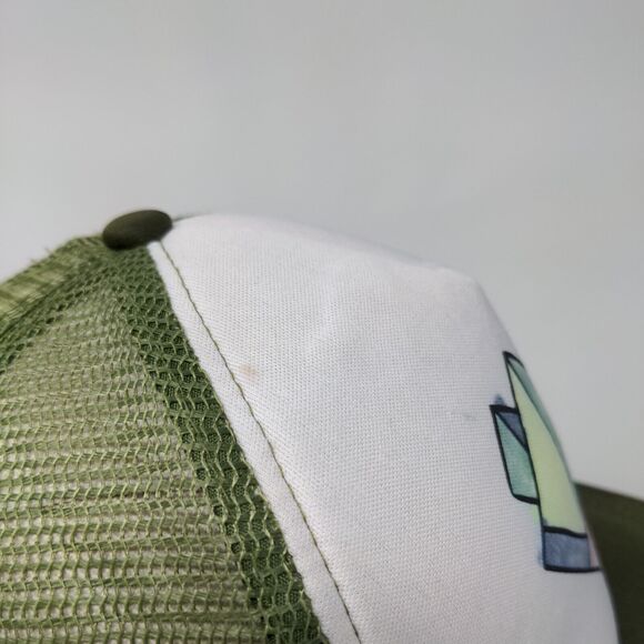 REI Coop Snapback Trucker Hat Multi OSFA Mesh Back Outdoor Colorblock - Picture 5 of 9